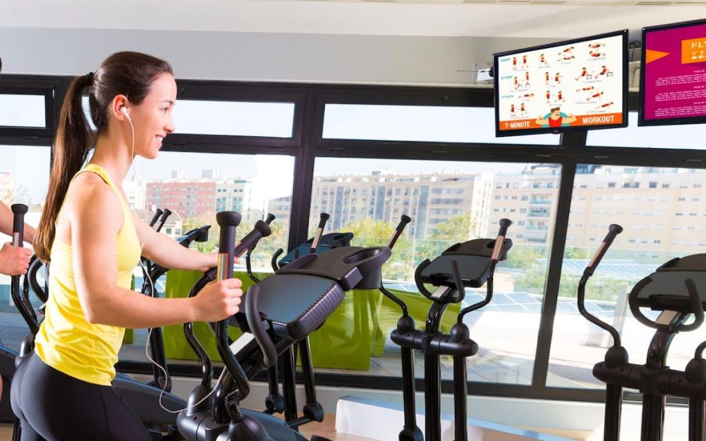 Digital Signage in Gym and Fitness Centers