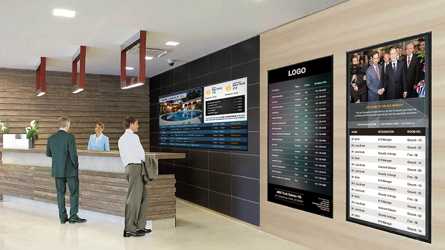 hotel digital signage