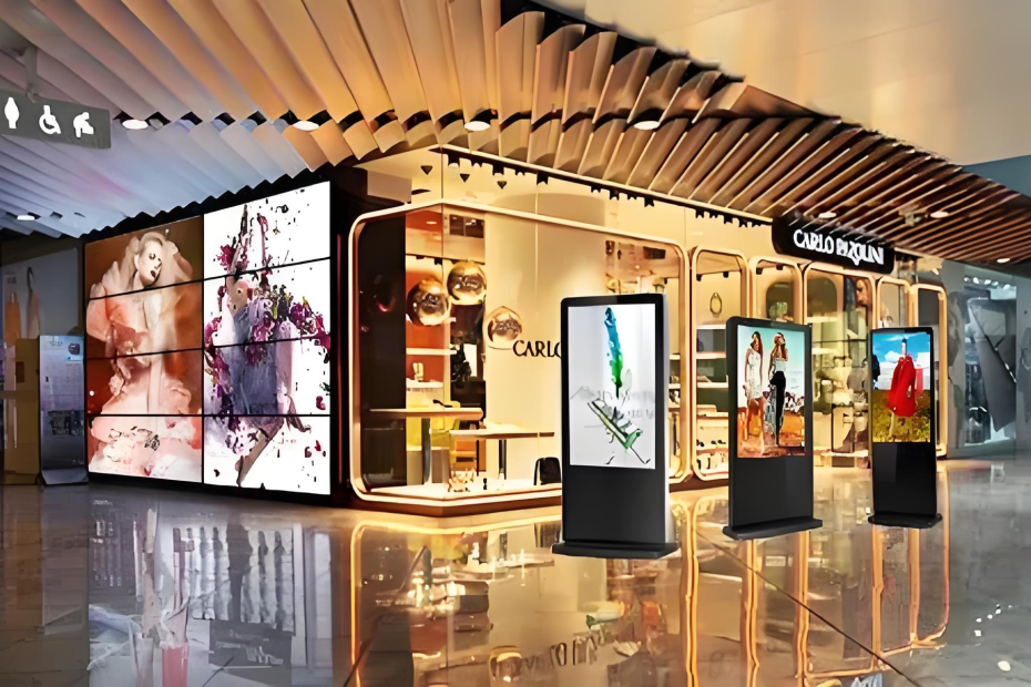 Digital Signage in Smart Store