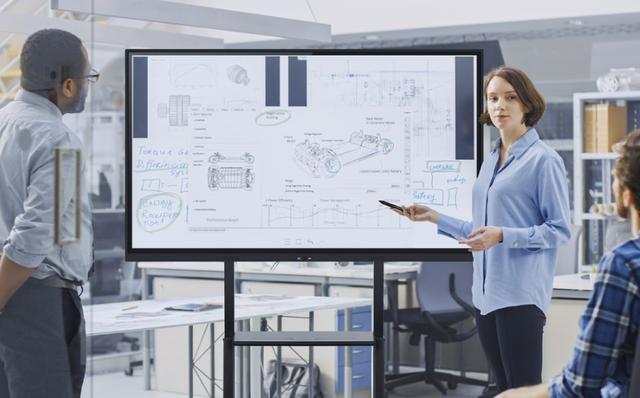 touchscreen flat panel 