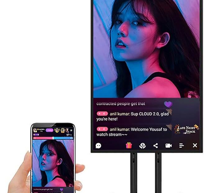 live broadcast display