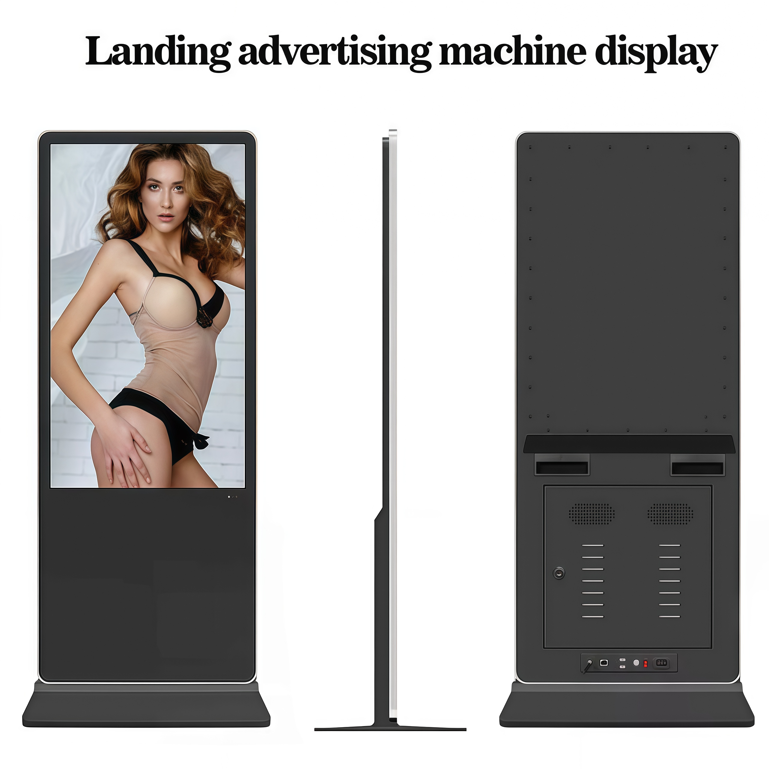 floor standing advertising machine display
