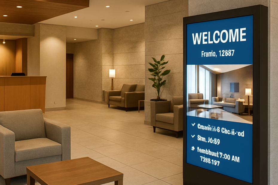 hotels digital signage singapore​