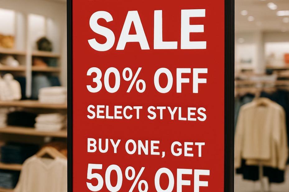 In-Store Digital Screens