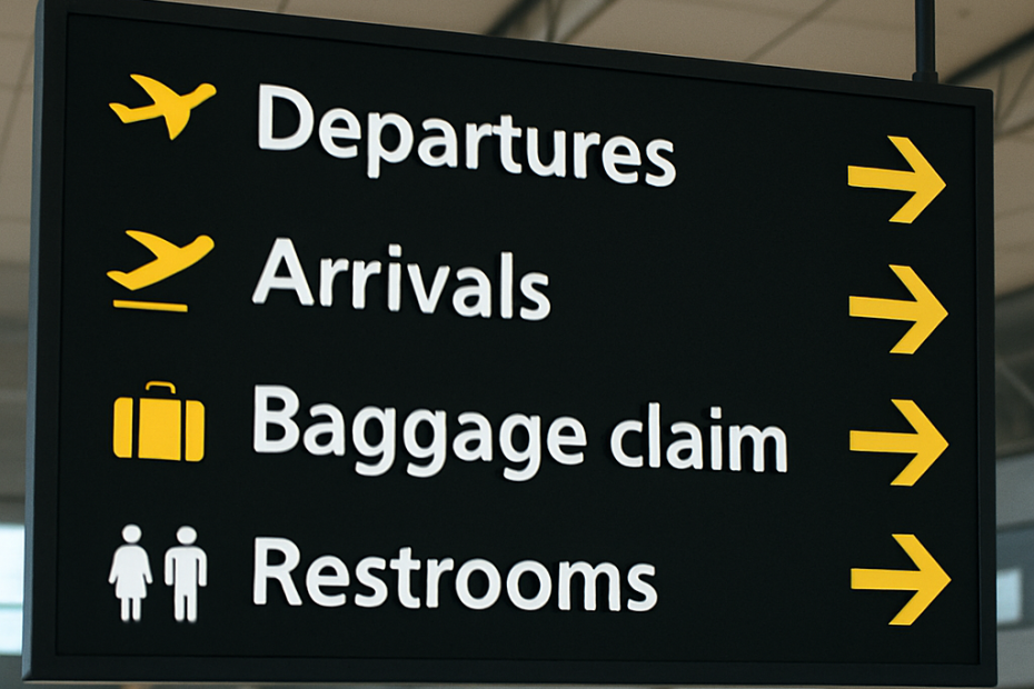 digital signage and wayfinding