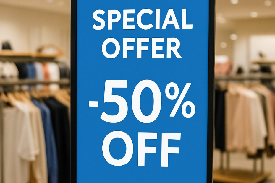 inexpensive digital signage
