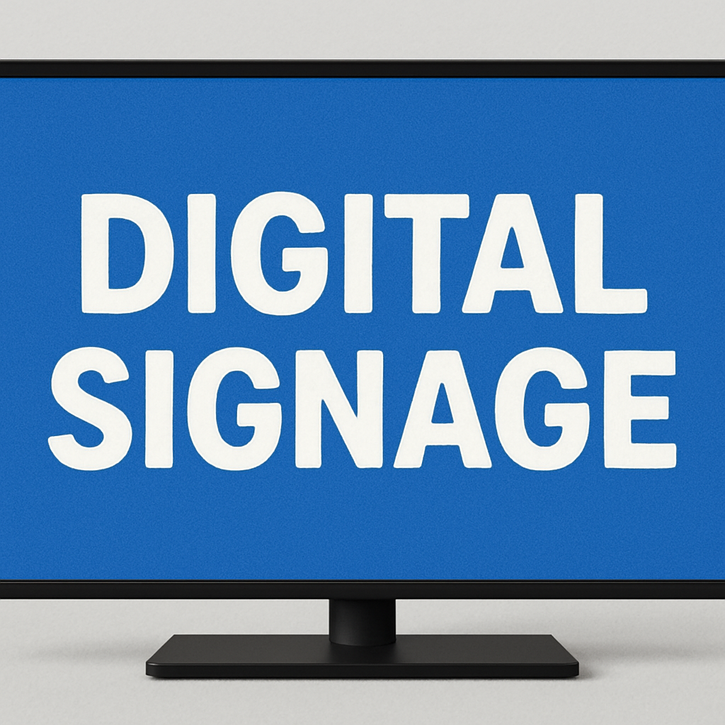 tv display for digital signage
