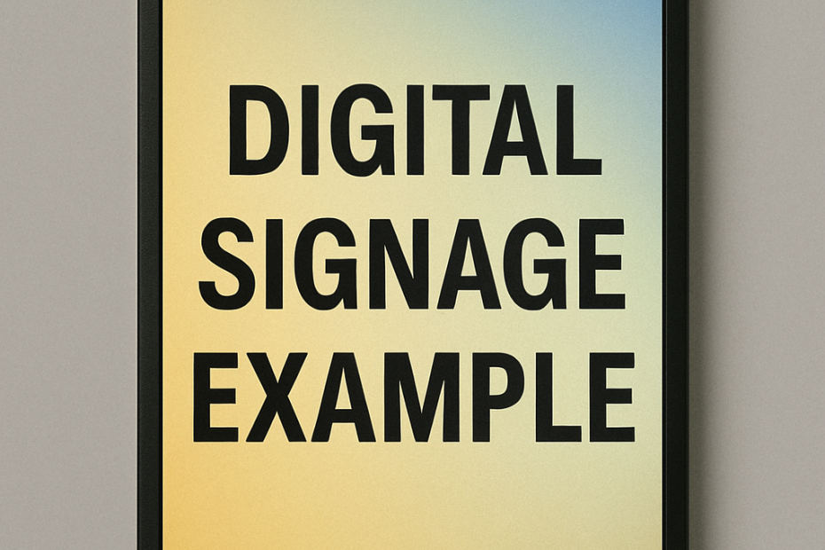 turn tv into digital signage free