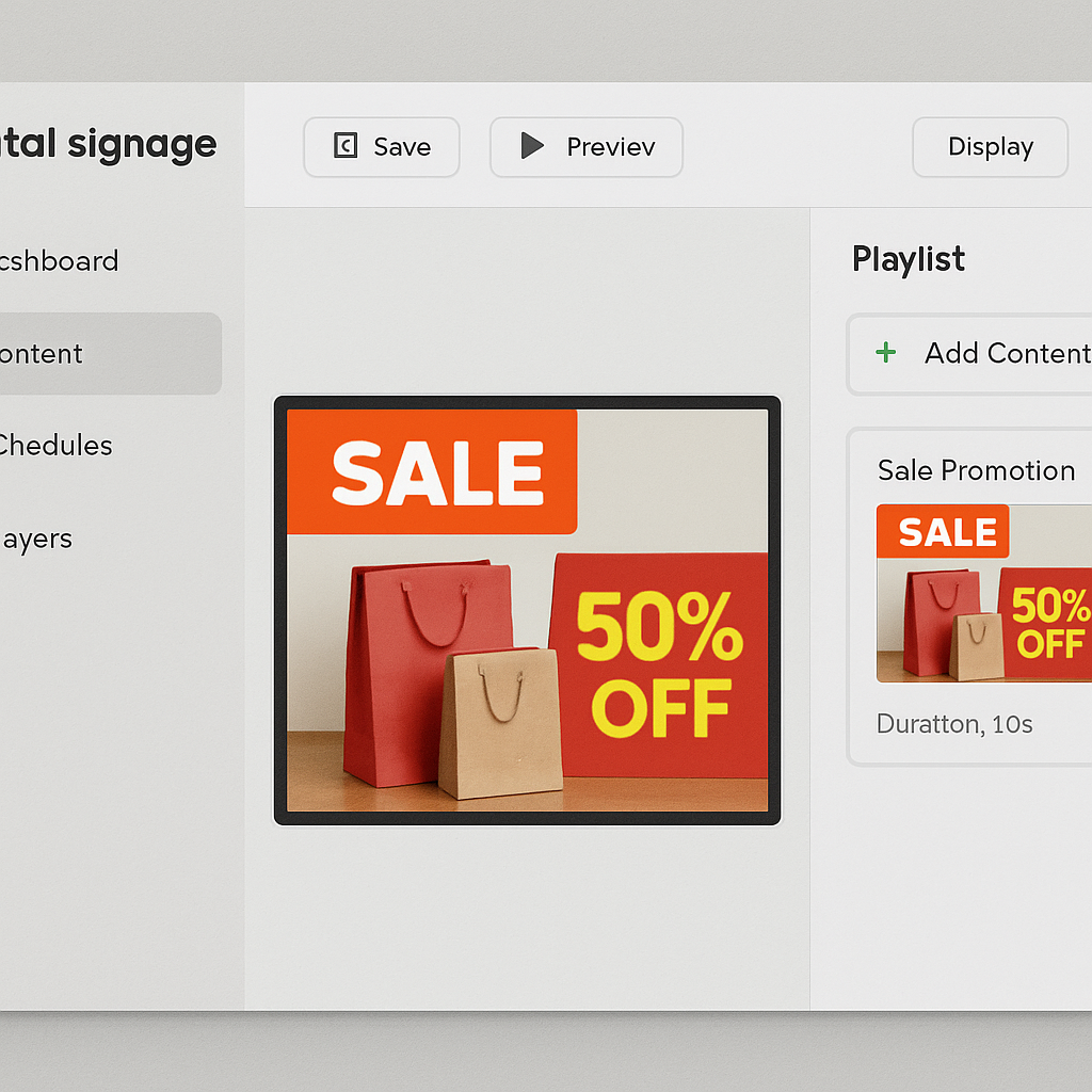popular digital signage software