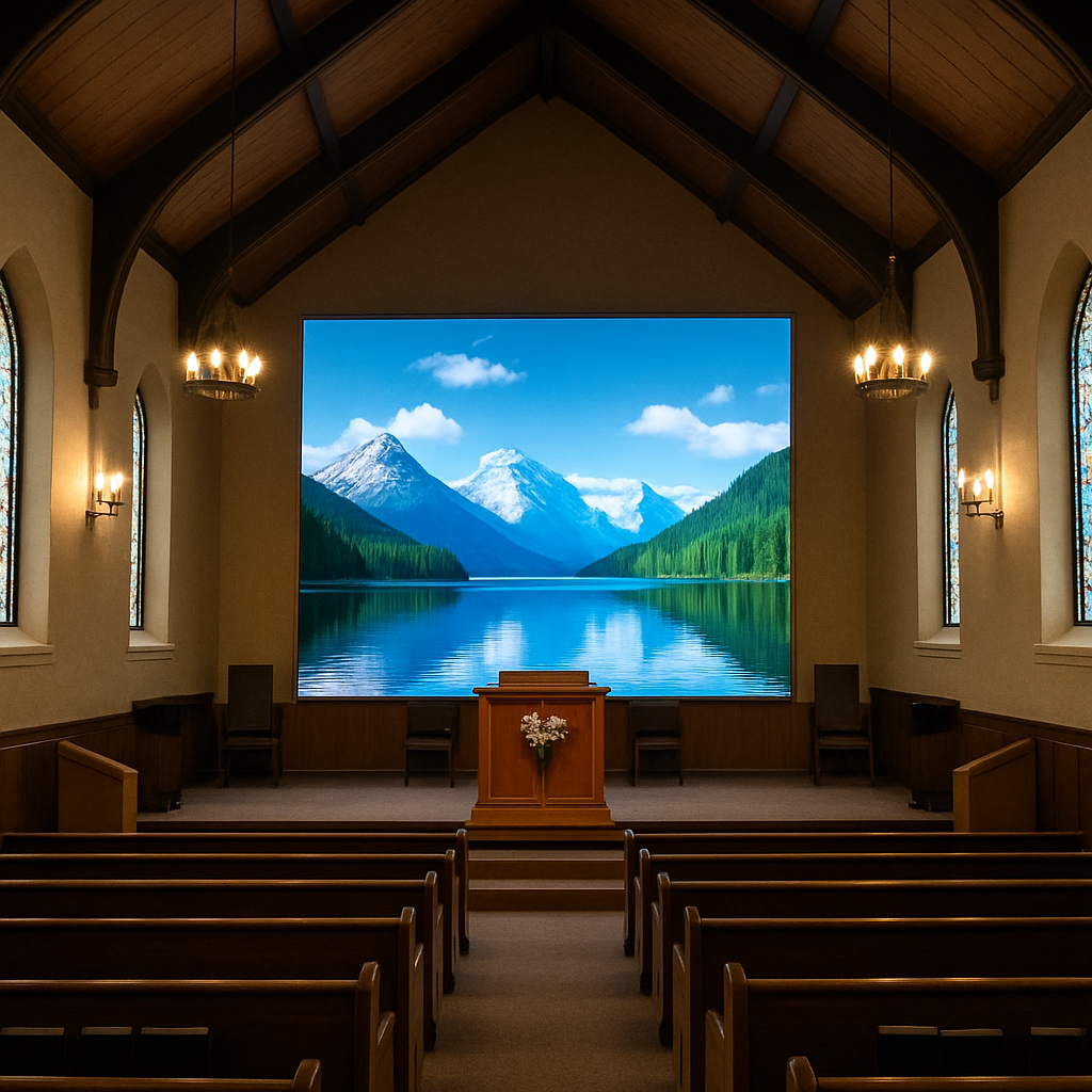 church led display