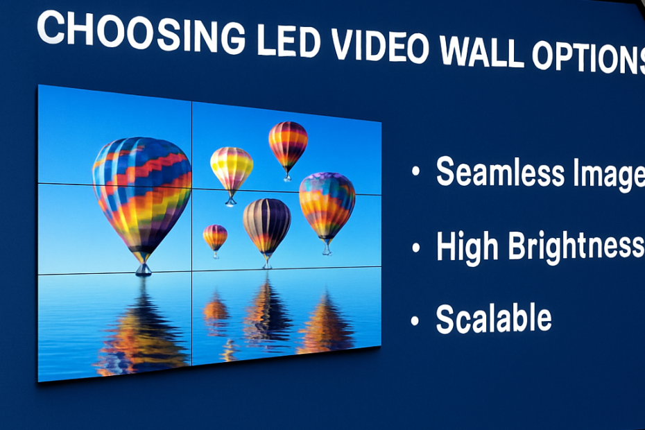 indoor LED video wall