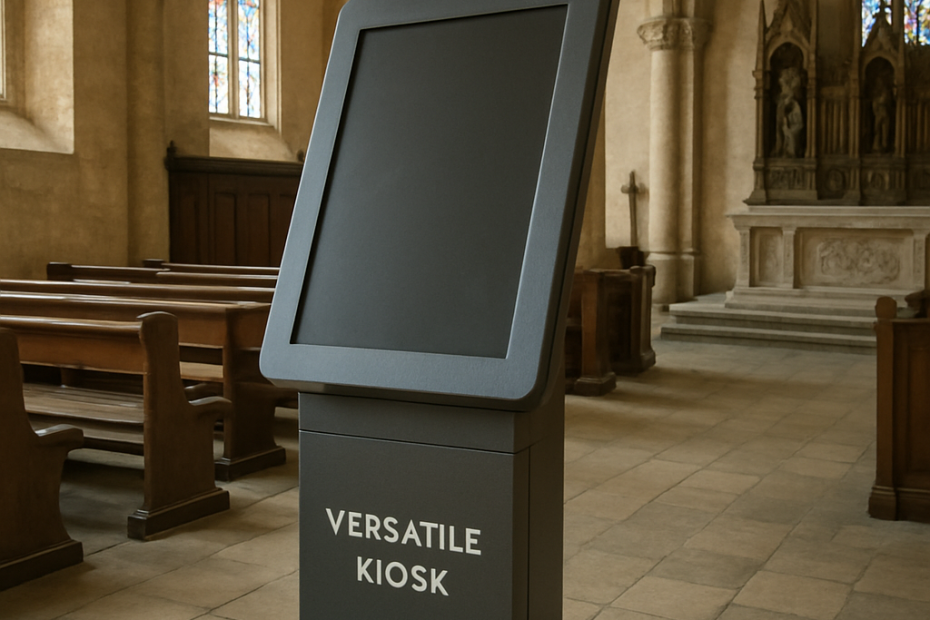 kiosk in church
