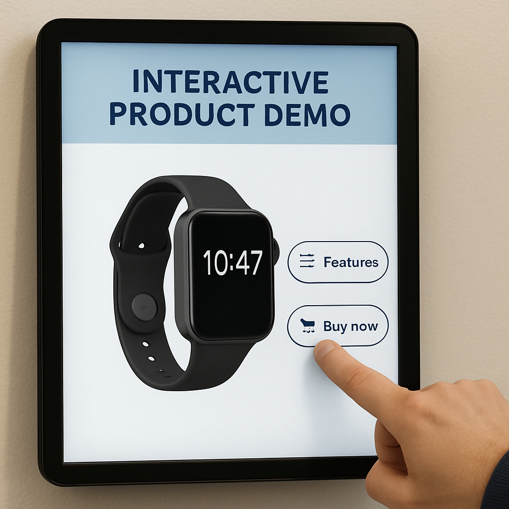 interactive digital display
