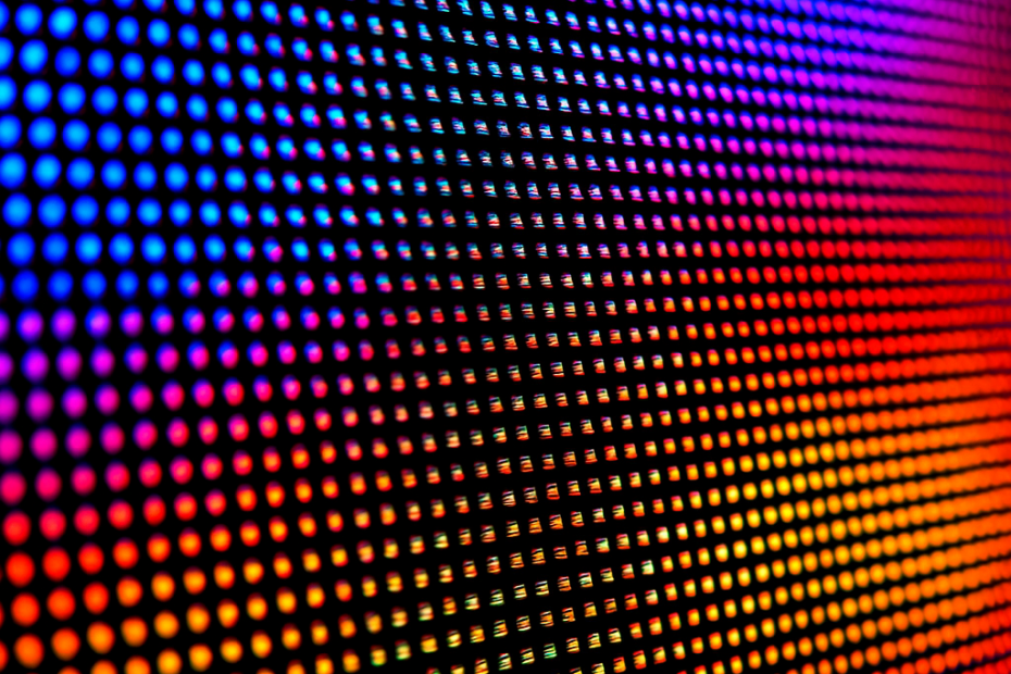 led wall components