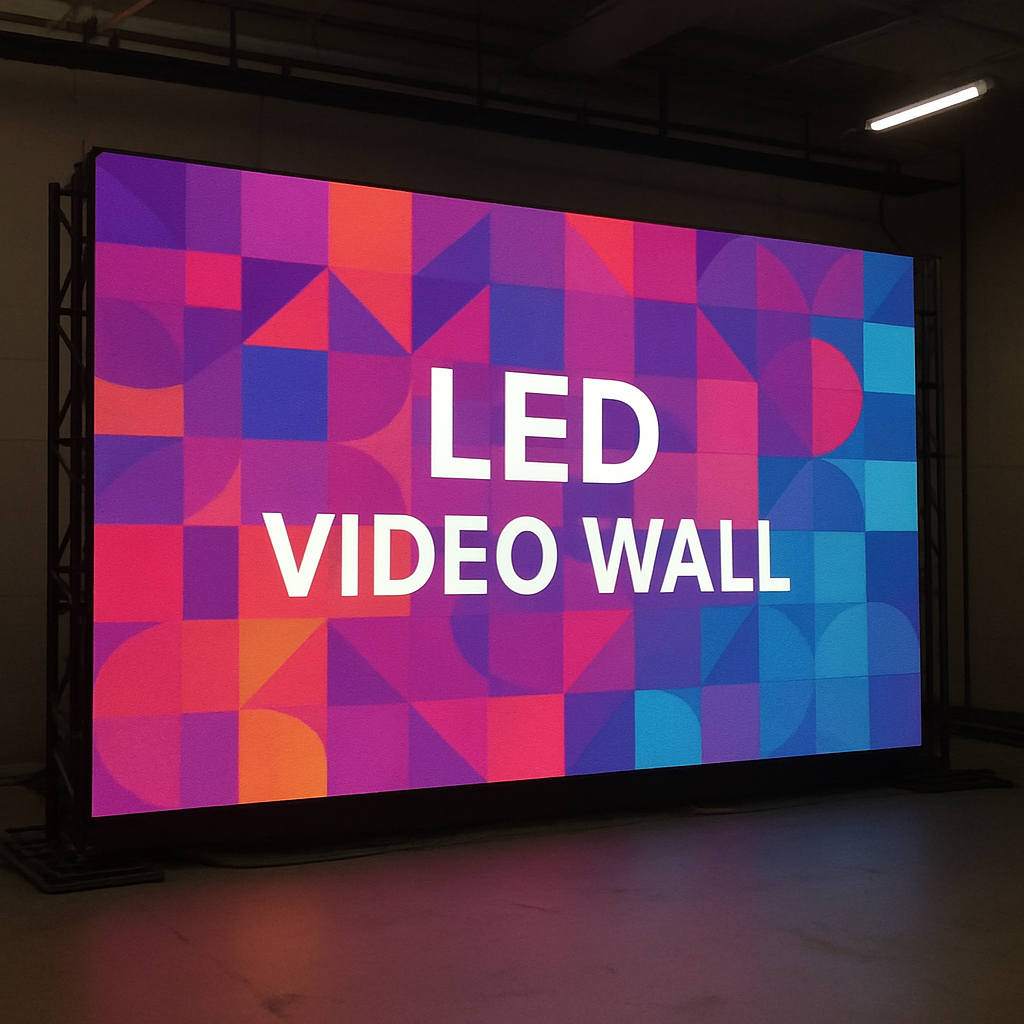 led video wall setup