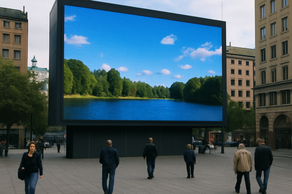 outdoor led video wall