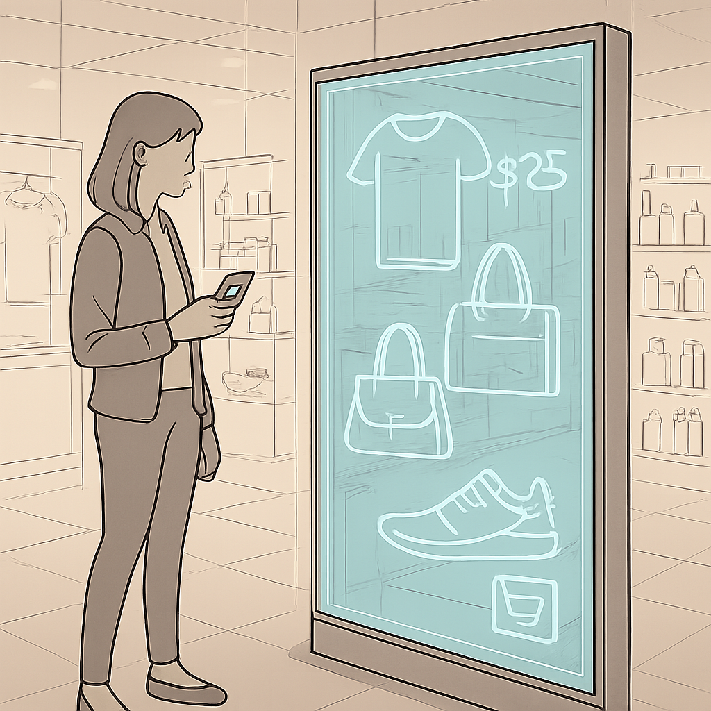 transparent technology in retail