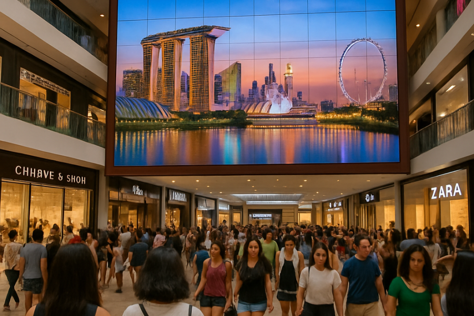 tv video wall singapore