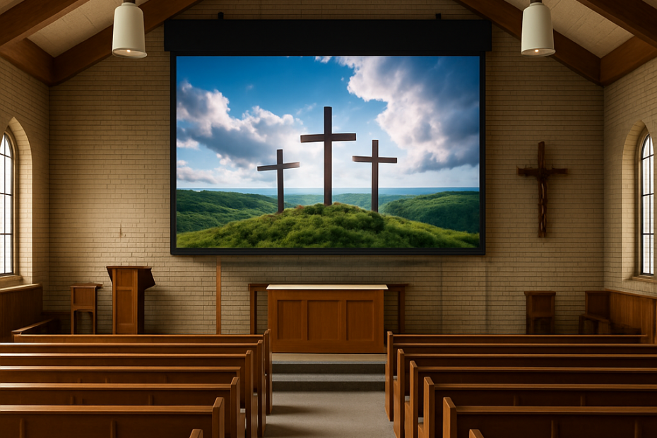 church video wall
