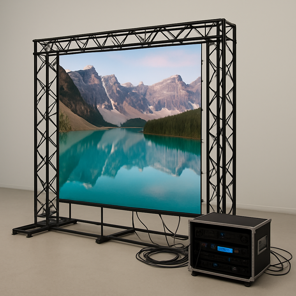 led video wall setup