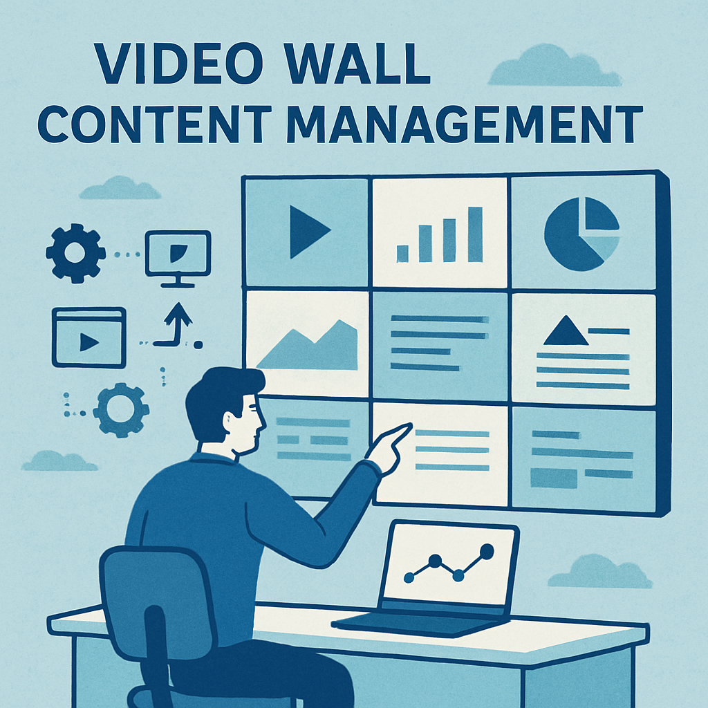 video wall display package
