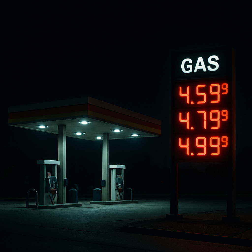Outdoor LED Screens for Gas Stations