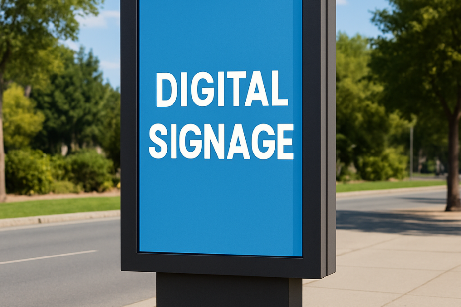 outdoor digital signage