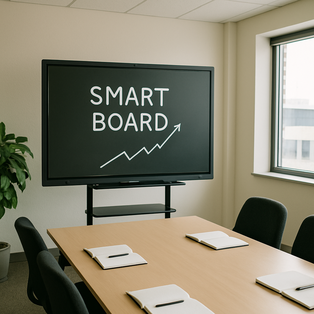 smartboard set up in office