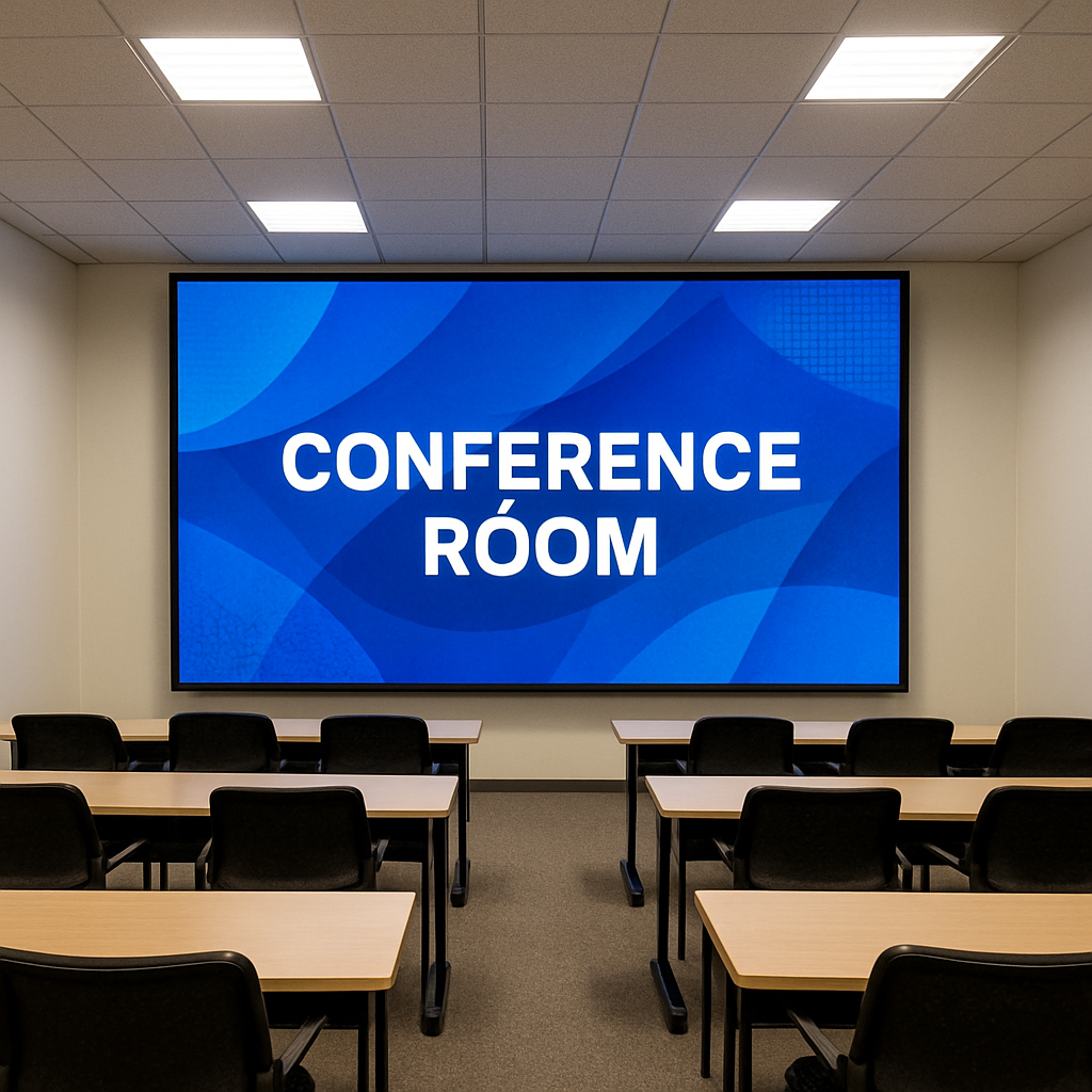 indoor led display conference room
