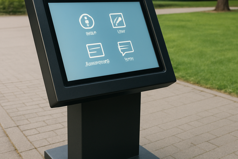 outdoor kiosk