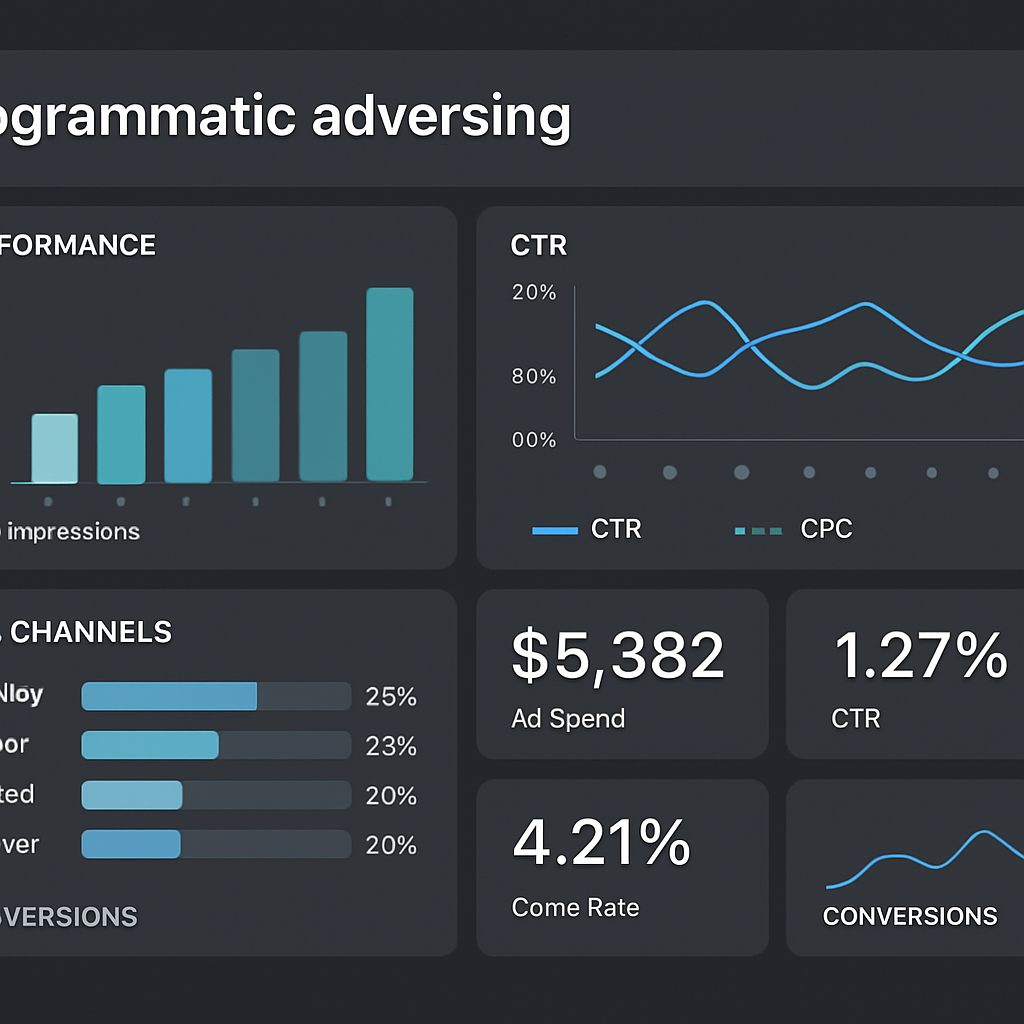 programmatic advertising dashboard