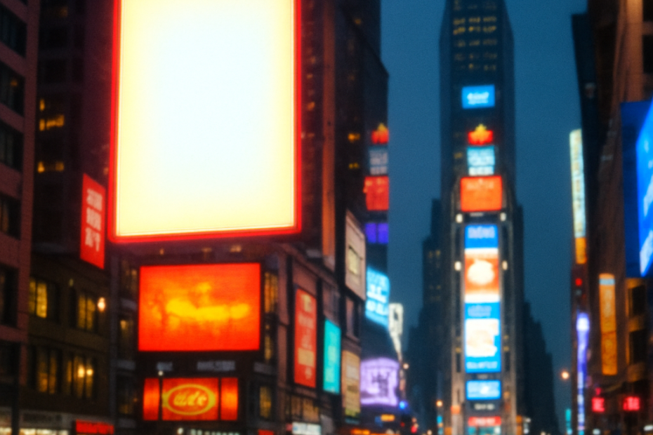 electronic billboard