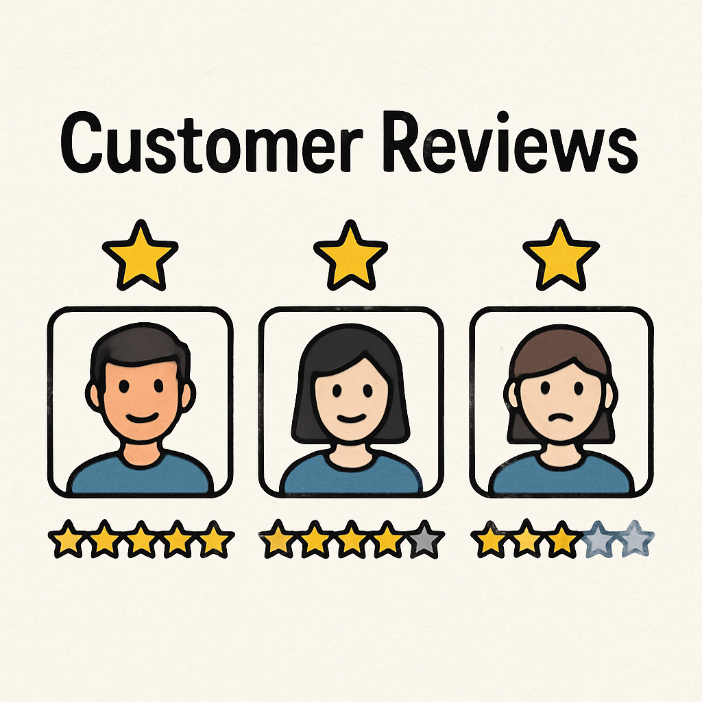 customer reviews