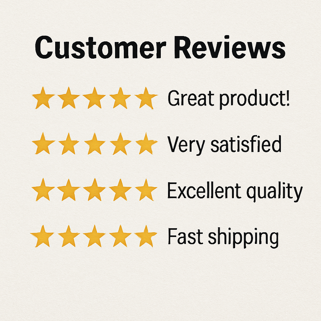 customer reviews