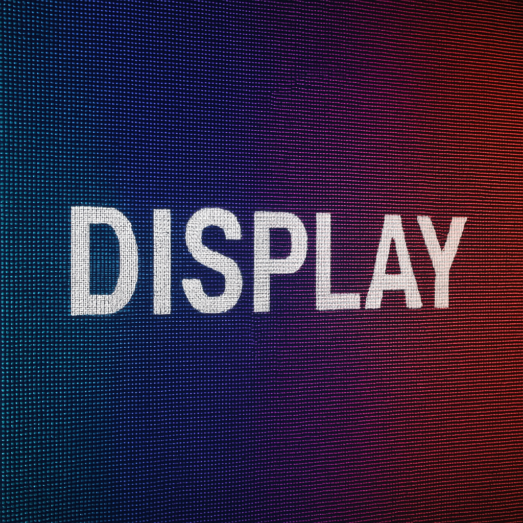 Modern led display technology