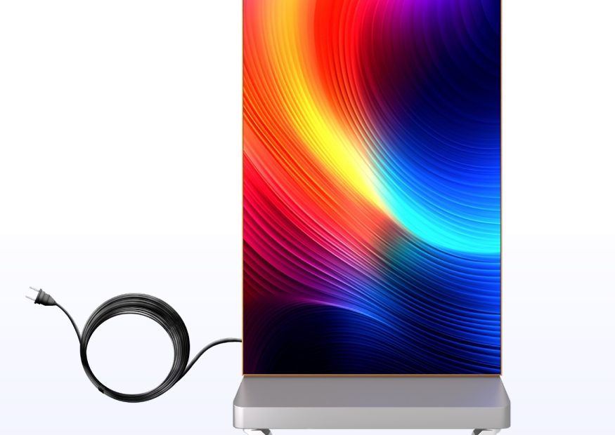 Foldable LED Posters
