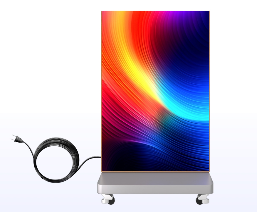 Foldable LED Posters