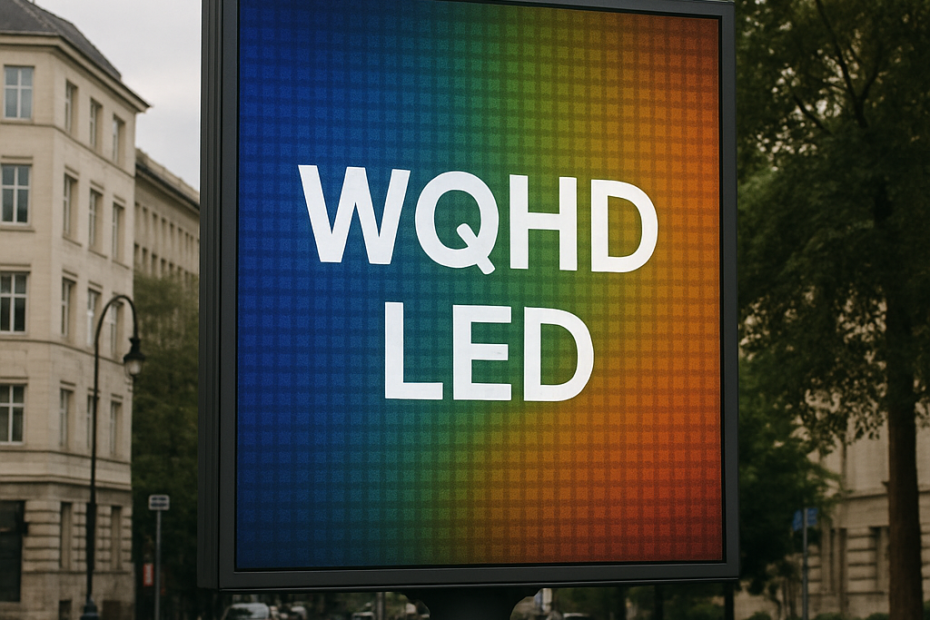 led poster
