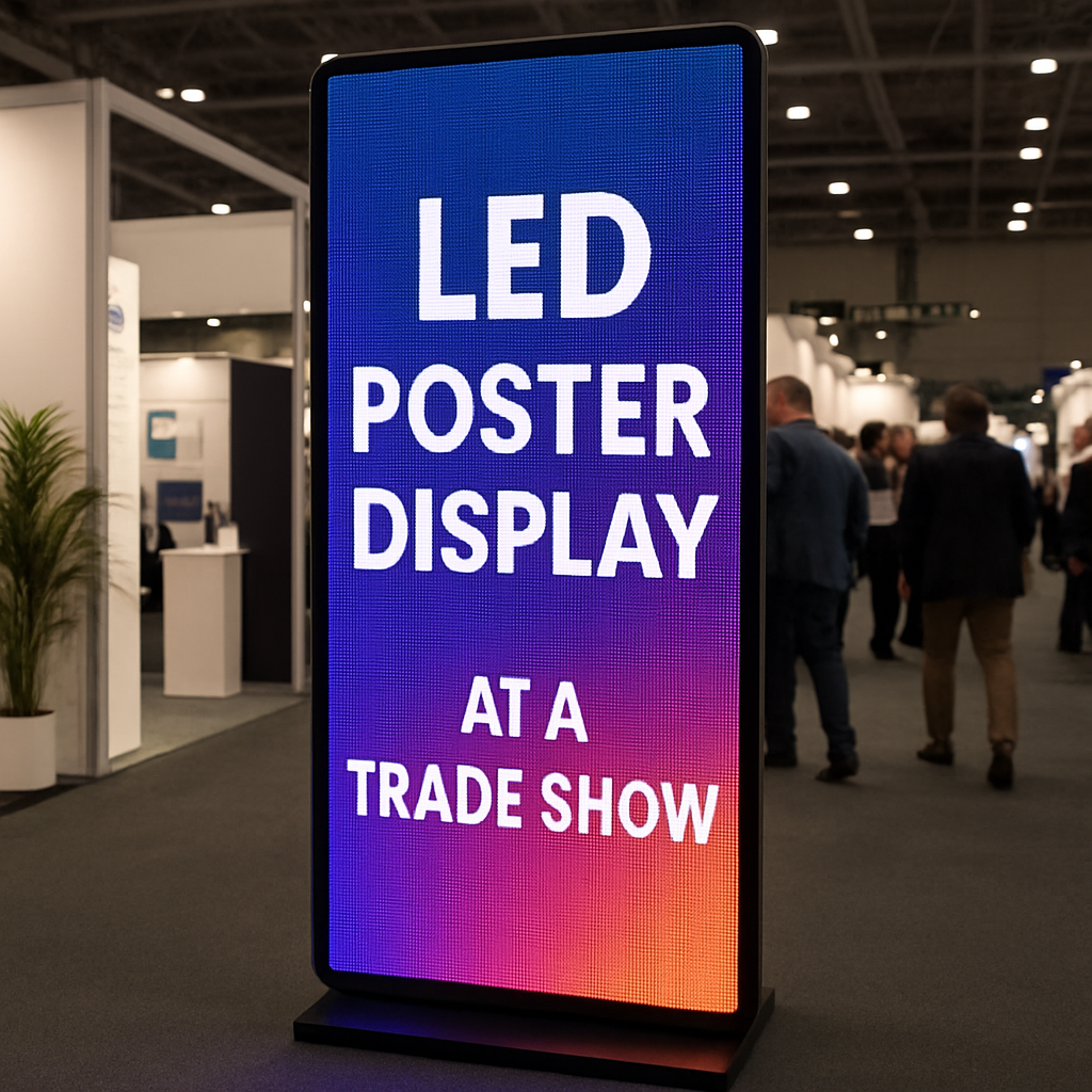 led poster display
