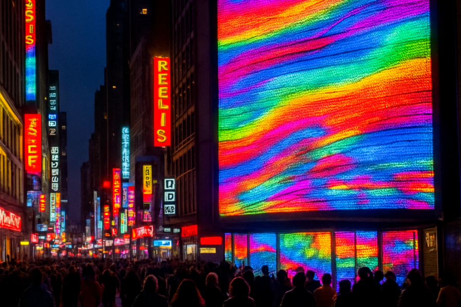 led poster screen