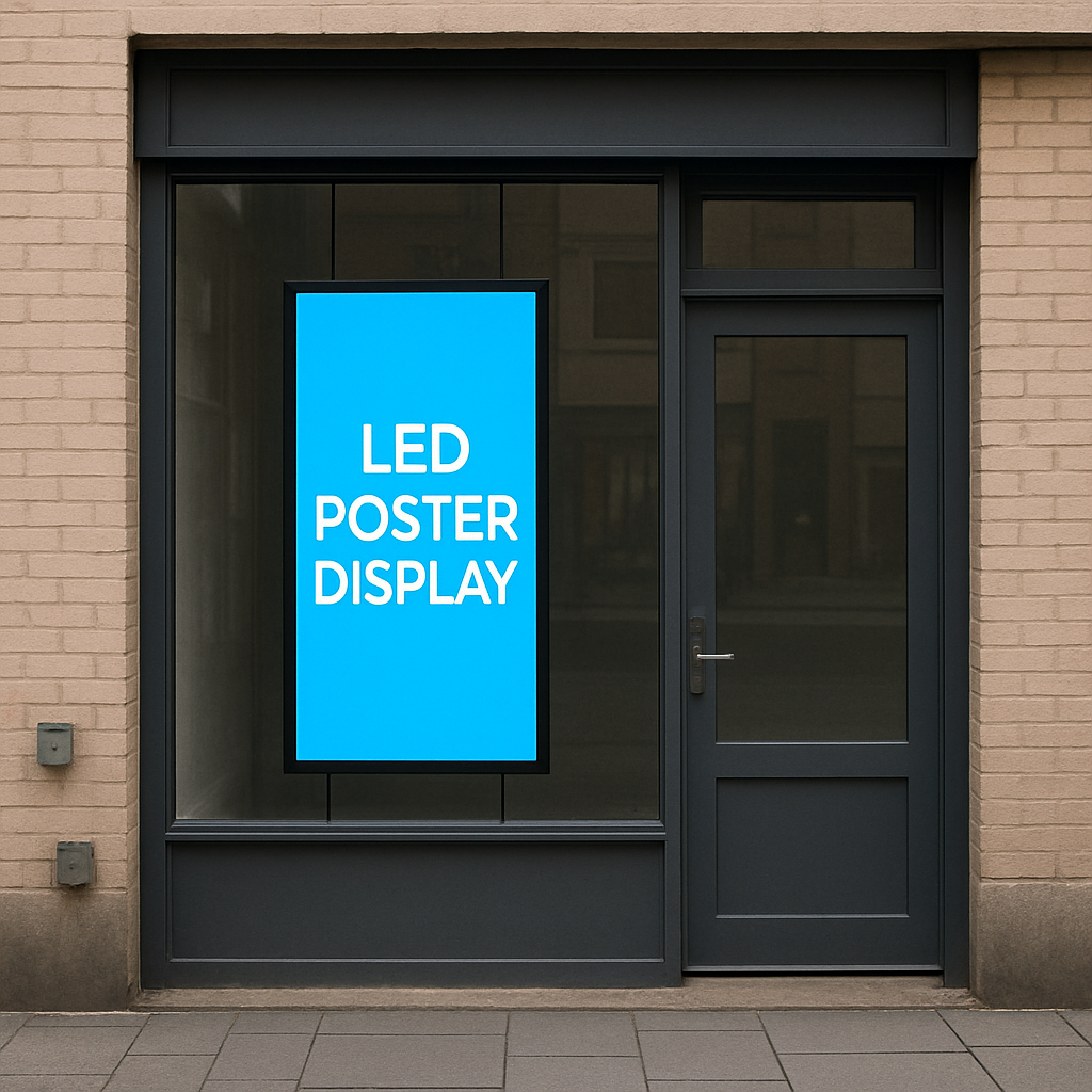 led poster display