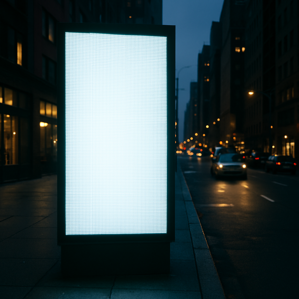 led poster screen