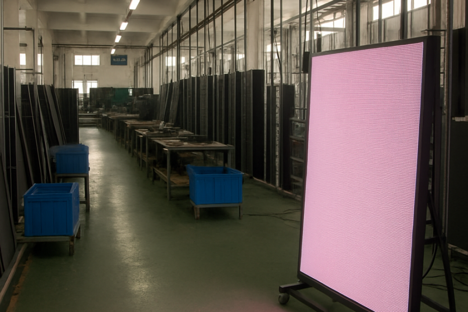 led poster screen