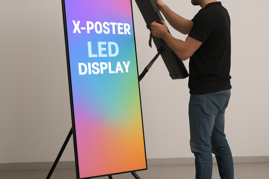 x-poster led