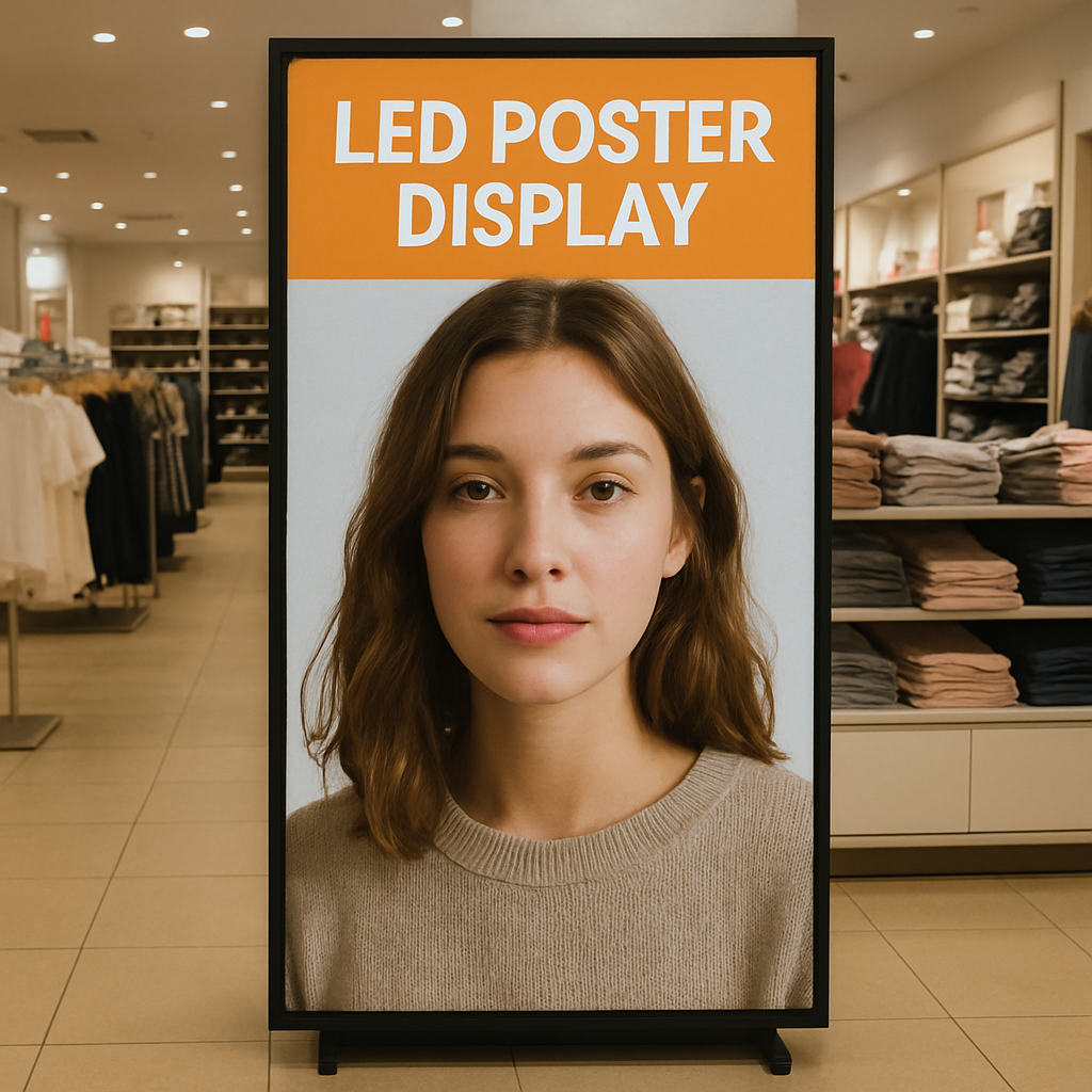 led poster display