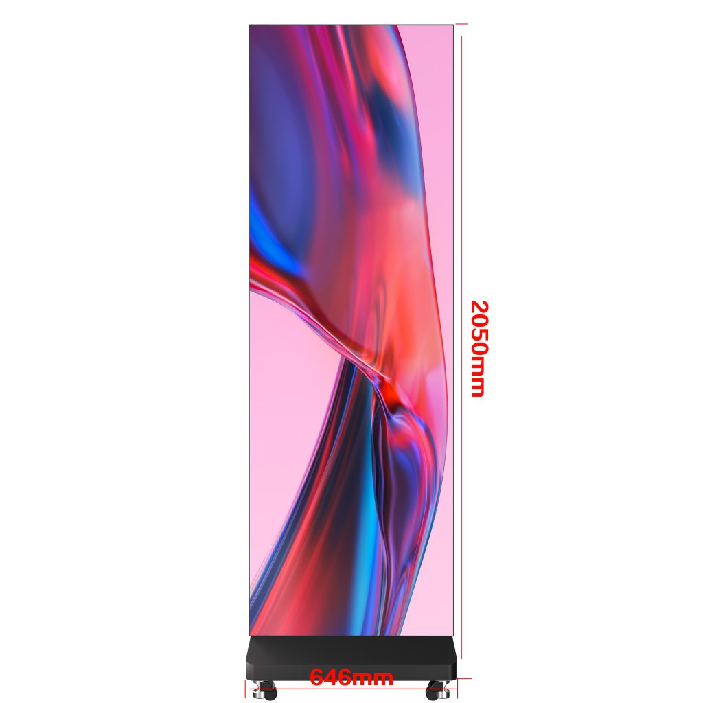 Retail LED Poster for Fashion Stores