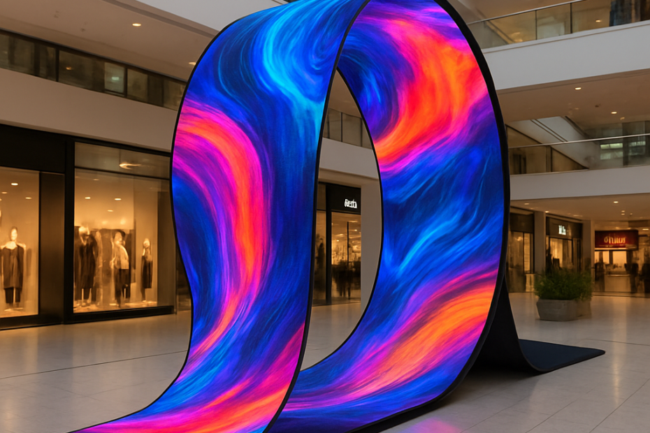 flexible led screen