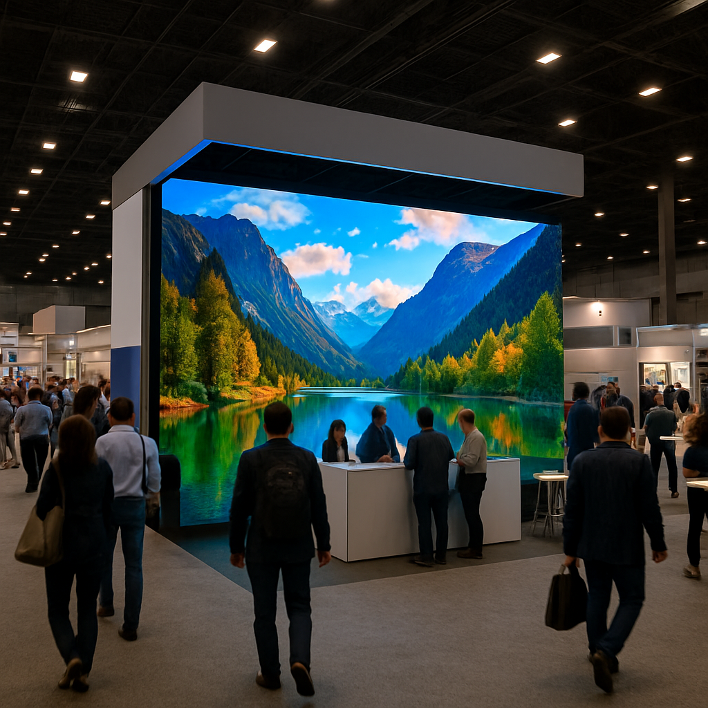 rental exhibit providers offering led video walls