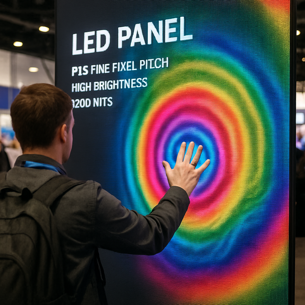 rental exhibit providers offering led video walls