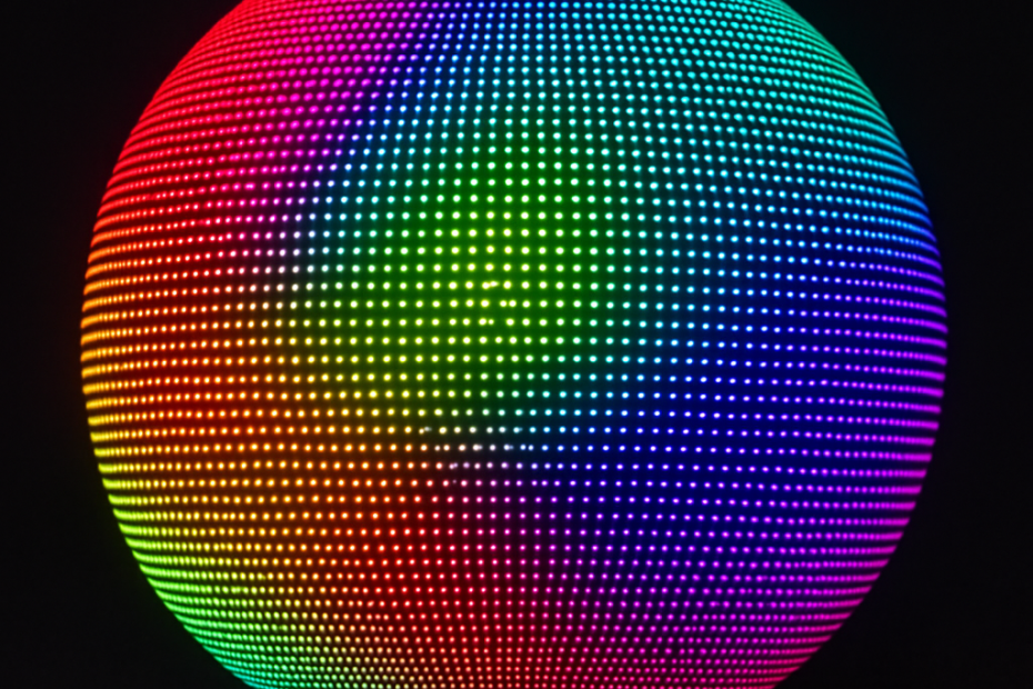custom shape led screen